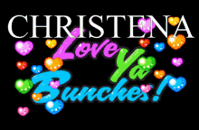 Cristena Love You Bunches GIF - Cristena Love You Bunches Love Yah GIFs