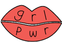 Girl Power Women Can Sticker - Girl Power Women Can Go Girl Stickers