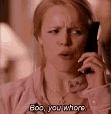 Boo, You Whore GIF - Annoyed Mean Girls Regina George GIFs