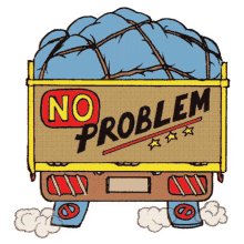 moms prayerson the road no problem truck trash delivery moms prayerson the road no problem truck trash delivery
