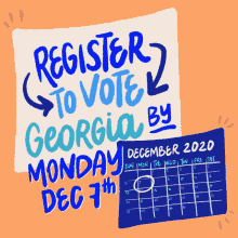 Vote Ga Dec7th GIF - Vote Ga Dec7th Register To Vote Now GIFs