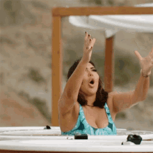 Catching The Ball Chloe Ferry GIF - Catching The Ball Chloe Ferry All Star Shore GIFs