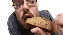eating a bread ricky berwick small bite snack time munching eating a bread ricky berwick small bite snack time munching