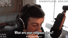What Are Your Religious Views Ask GIF - What Are Your Religious Views Religious Views Views GIFs