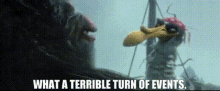 Ice Age Captain Gutt GIF - Ice Age Captain Gutt What A Terrible Turn Of Events GIFs