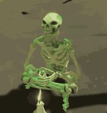 skeleton of