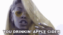 You Drinking Apple Cider GIF - You Drinking Apple Cider Healthy GIFs