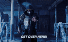 Mortal Kombat Scorpion GIF - Mortal Kombat Scorpion Get Over Here GIFs