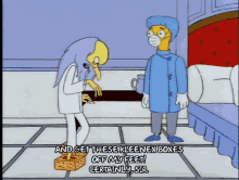 Mr Burns Kleenex GIF - Mr Burns Kleenex Simpsons GIFs