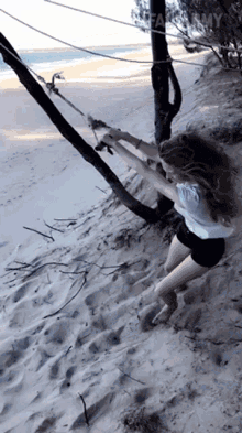 Swing Attempt Lost Balance GIF - Swing Attempt Lost Balance Went Flying GIFs