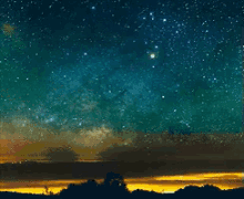 星空 夜晚 星星 星星的夜空 GIF - Starry Sky Starry Night GIFs