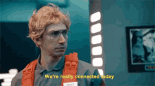 We'Re Really Connected Today GIF - Connected Really Adam Driver GIFs