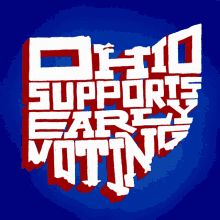 Ohio Supports Early Voting Voting Rights GIF - Ohio Supports Early Voting Early Voting Voting GIFs