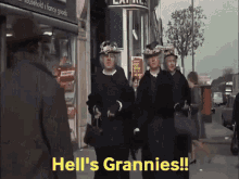 Hells Grannies Monty Python GIF - Hells Grannies Monty Python Get Out ...