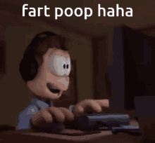 Jon Garfield GIF - Jon Garfield Fart Poop GIFs