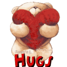 hugs you