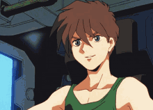 Heero Yuy Gundam Wing GIF - Heero Yuy Gundam Wing Laughing GIFs