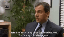 Micheal Scott The Office GIF - Micheal Scott The Office Theres No Such Thing As An Appropriate Joke GIFs