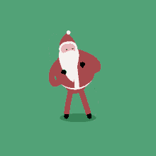 Decembers Here GIF - December Dancing Santa GIFs