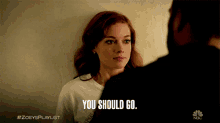 You Should Go Jane Levy GIF - You Should Go Jane Levy John Clarence Stewart GIFs