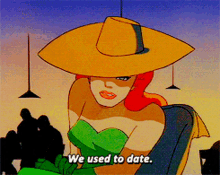 Batman Poison Ivy GIF - Batman Poison Ivy We Used To Date GIFs