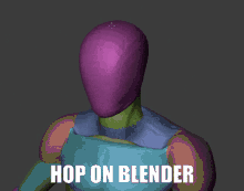 Blender 3d GIF - Blender 3d Hop On GIFs