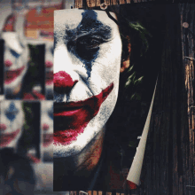 joker rip art poster clown