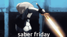 Saber Friday GIF - Saber Friday Fate GIFs