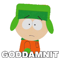 Goddamnit Kyle Broflovski Sticker - Goddamnit Kyle Broflovski South Park Stickers