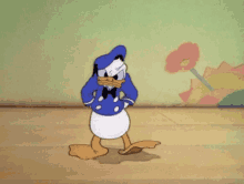 Donald Duck Tapping GIF - Donald Duck Tapping Waiting GIFs