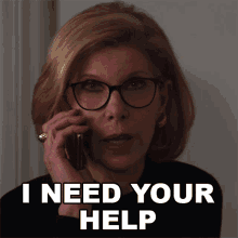 I Need Your Help Diane Lockhart GIF - I Need Your Help Diane Lockhart The Good Fight GIFs