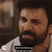 I Wont Let Sunny Go He Will Rot In Hell GIF - I Wont Let Sunny Go He Will Rot In Hell Vishwa GIFs