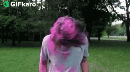 Shake It Off Gifkaro GIF - Shake It Off Gifkaro Colored Powder GIFs