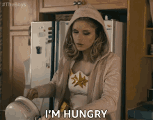 Im Hungry I Need Food GIF - Im Hungry I Need Food Pouring Food Into Plate GIFs