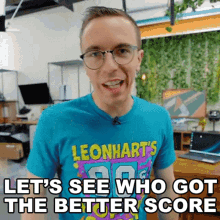 Lets See Who Got The Better Score Austin Evans GIF - Lets See Who Got The Better Score Austin Evans Lets See Whos On Top GIFs