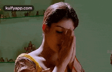 Praying.Gif GIF - Praying Nayantara Closed Hand GIFs