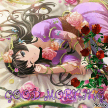 Kagura Hikari Good Morning GIF - Kagura Hikari Good Morning Revue Starlight GIFs
