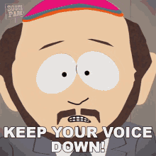 Keep Your Voice Down Gerald Broflovski GIF - Keep Your Voice Down Gerald Broflovski South Park GIFs