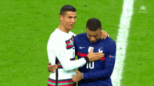 Ronaldo Mbappe GIF - Ronaldo Mbappe Hug GIFs