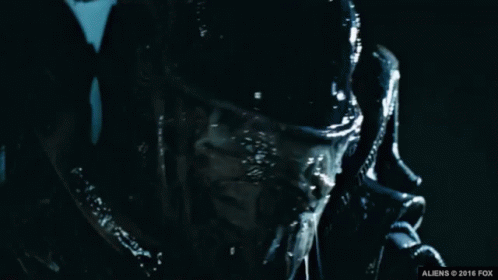Alien Showing Teeth GIF - Aliens Aliens Movie Scary - Discover &amp; Share GIFs