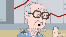 Shes Not My Type At All Stanley Hopson GIF - Shes Not My Type At All Stanley Hopson Paradise Pd GIFs