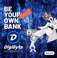 Digibyte Fight GIF - Digibyte Fight Paper Money GIFs