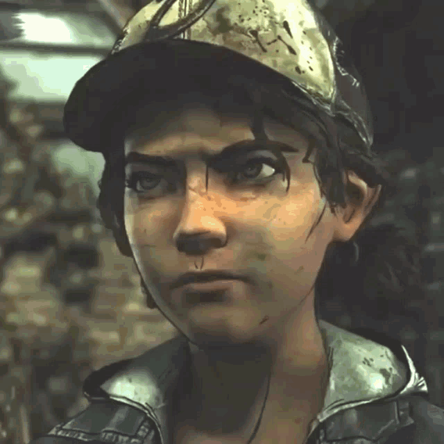twdg,Clementine,The Walking Dead,annoyed,Clementine Twd,mad,angry,gif,anima...