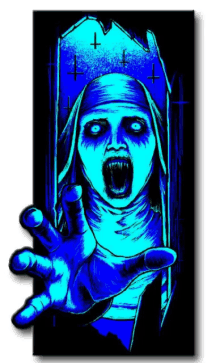 The Nun Creepy Nun GIF - The Nun Nun Creepy Nun GIFs