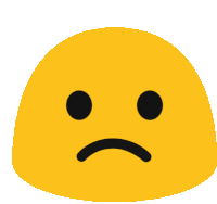 Sad Emoji Sticker - Long Livethe Blob Sad Face Head Shaking Stickers