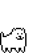 dog pixel annoying dog toby fox white dog dog pixel annoying dog toby fox white dog
