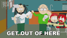 Get Out Of Here South Park GIF - Get Out Of Here South Park Douche And Turd GIFs