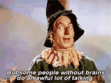 Wizard Of Oz Stupid GIF - Wizard Of Oz Stupid More Talk GIFs