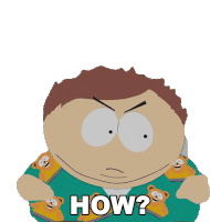 How Eric Cartman Sticker - How Eric Cartman Southpark Stickers
