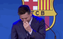 crying messi